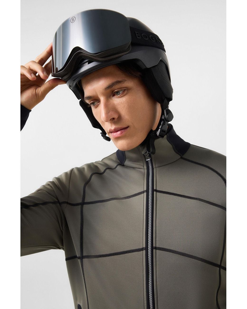 Bogner Gray Hayo Mid-layer Jacket for men