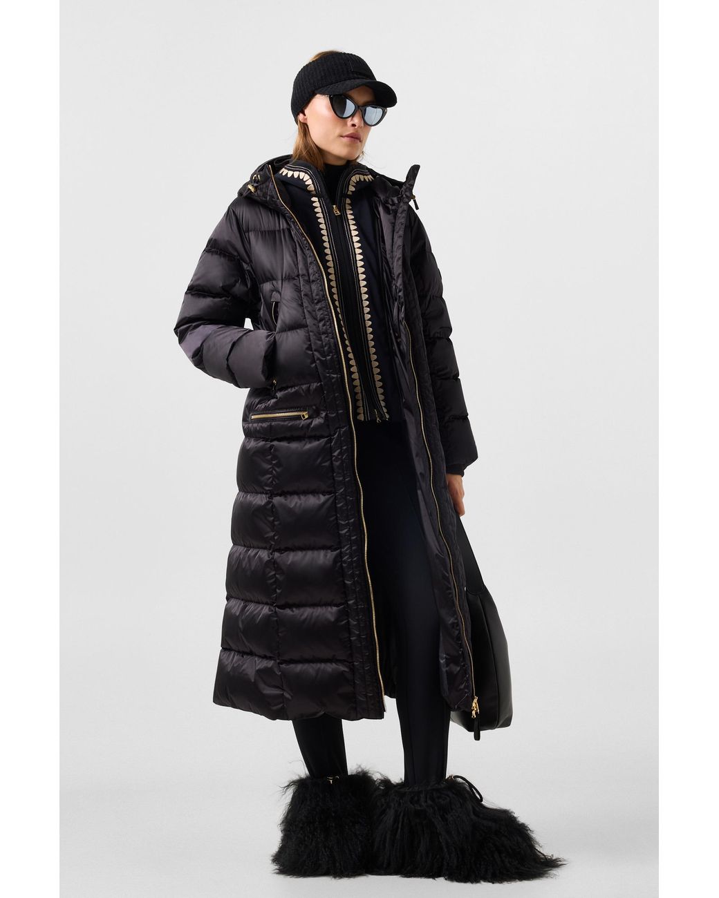 Bogner Black Suna Down Coat