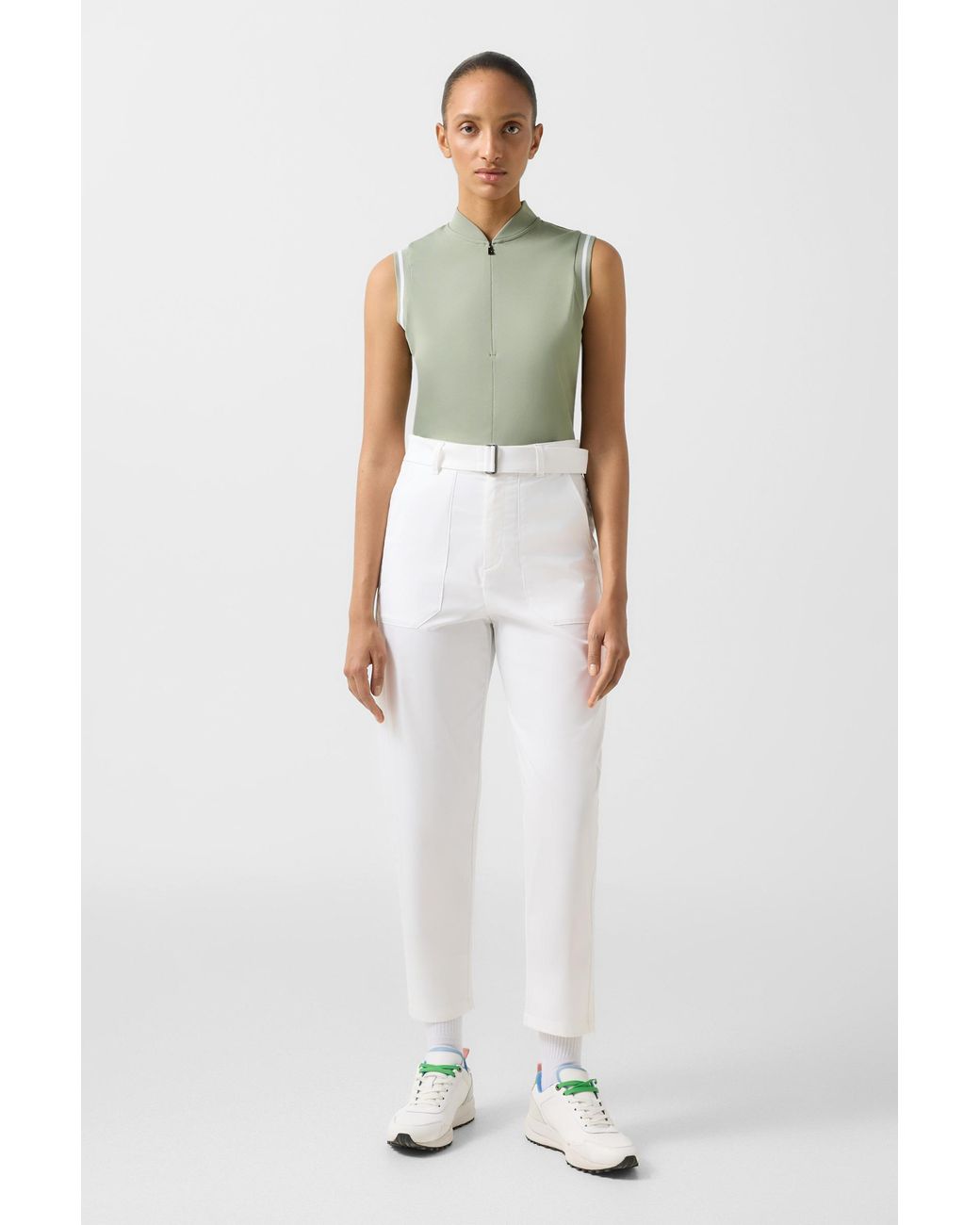 Bogner Green Evi Polo Top For