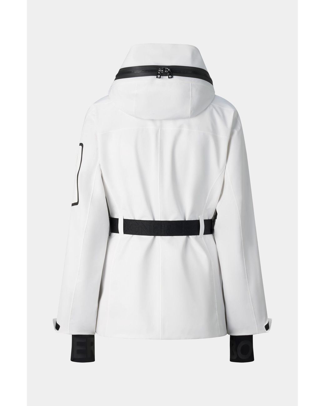 Bogner White Bond Ski Jacket For