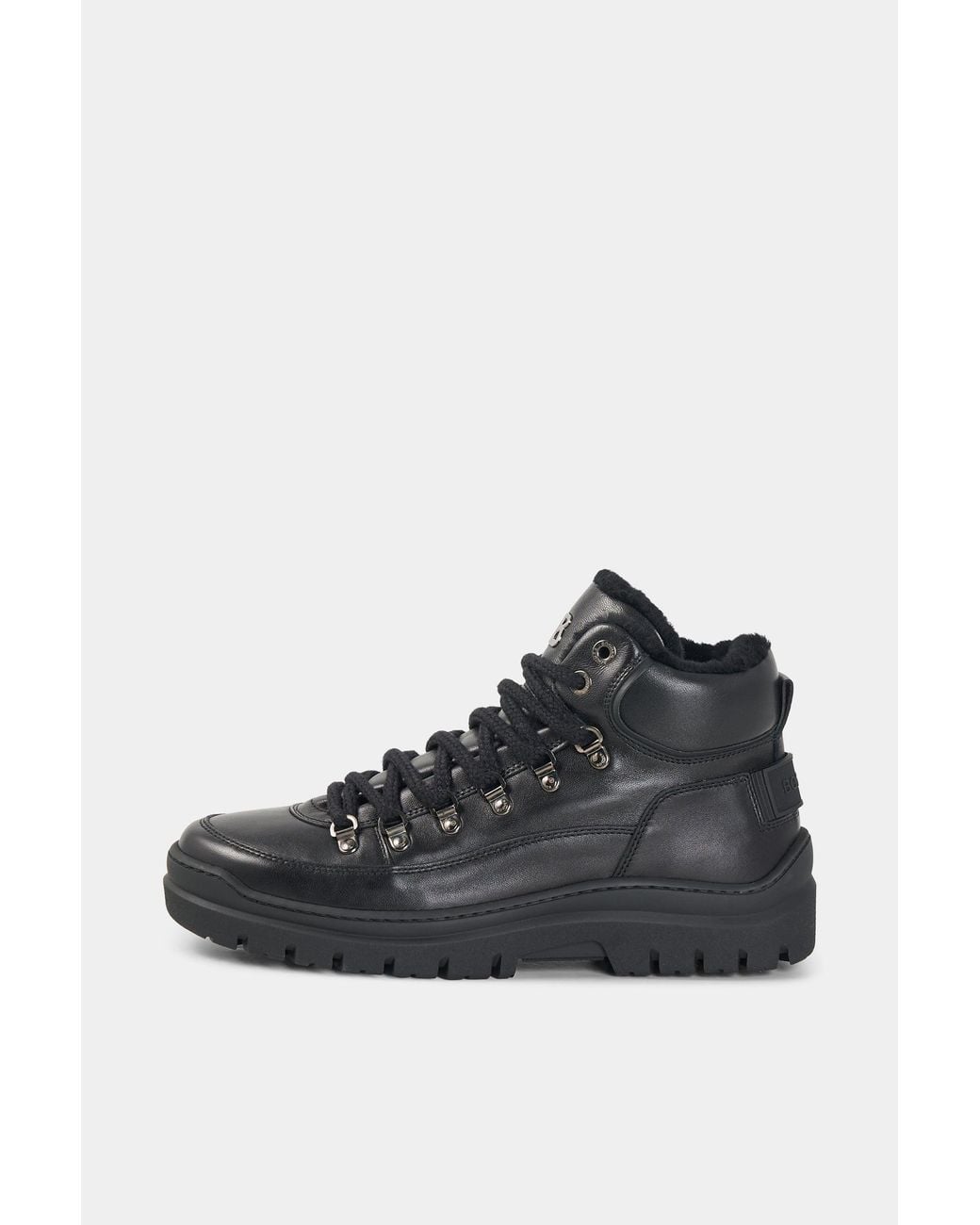 Bogner Black Bansko Lace-up Boots With Spikes for men