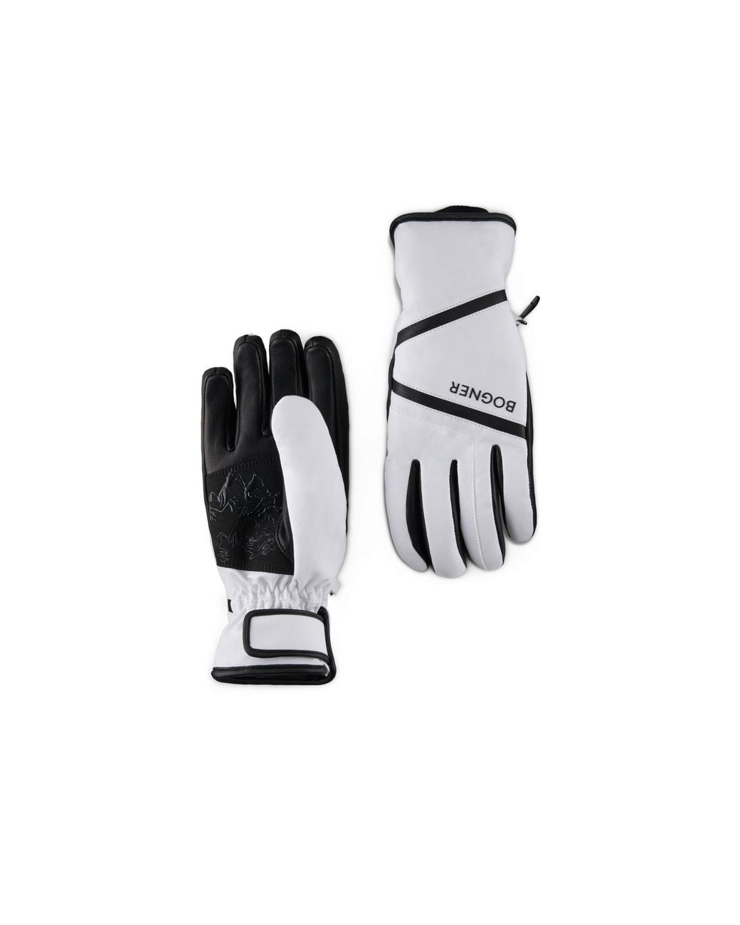 Bogner Black Gloves Hilla For