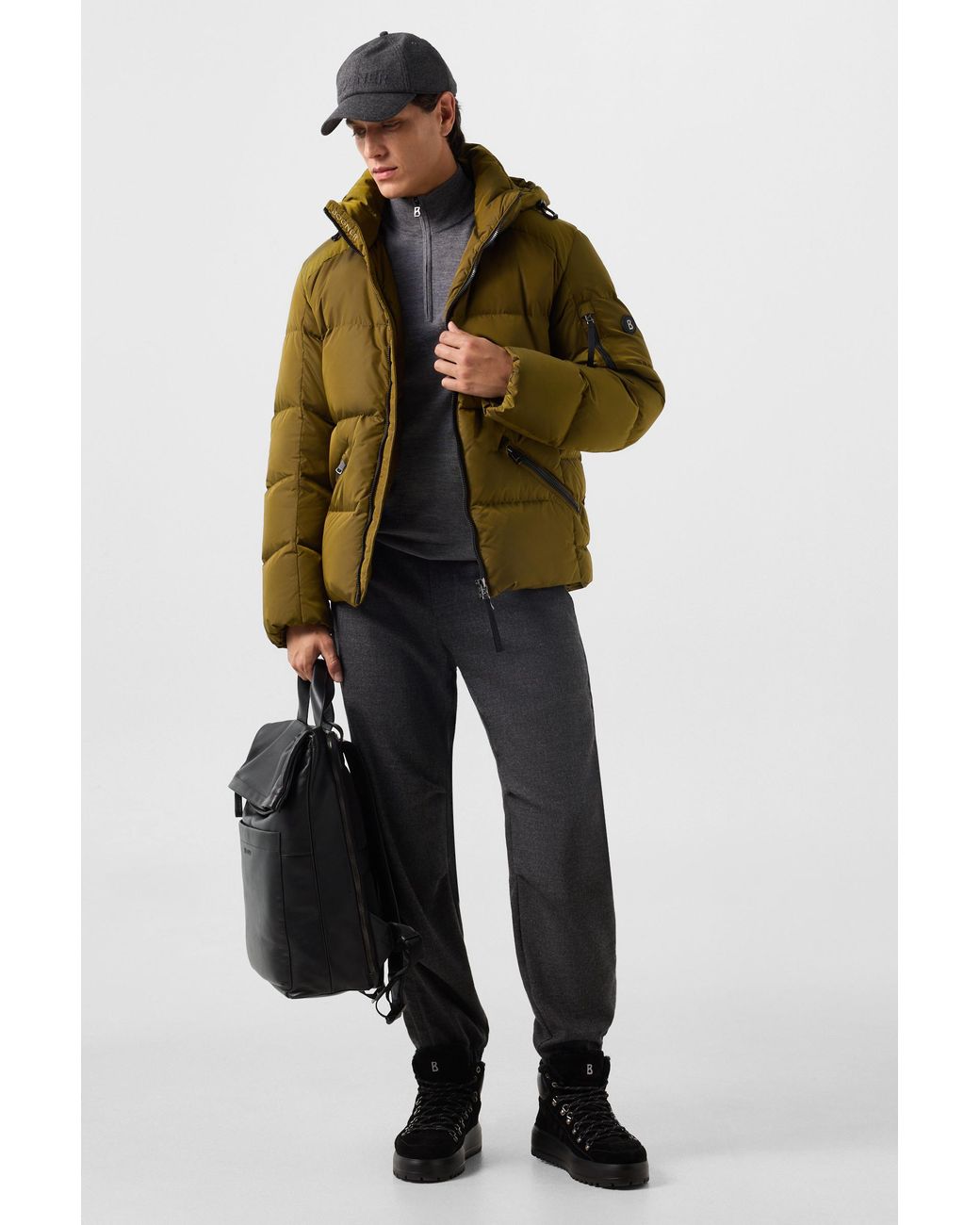 Bogner Green Jamy Down Jacket for men