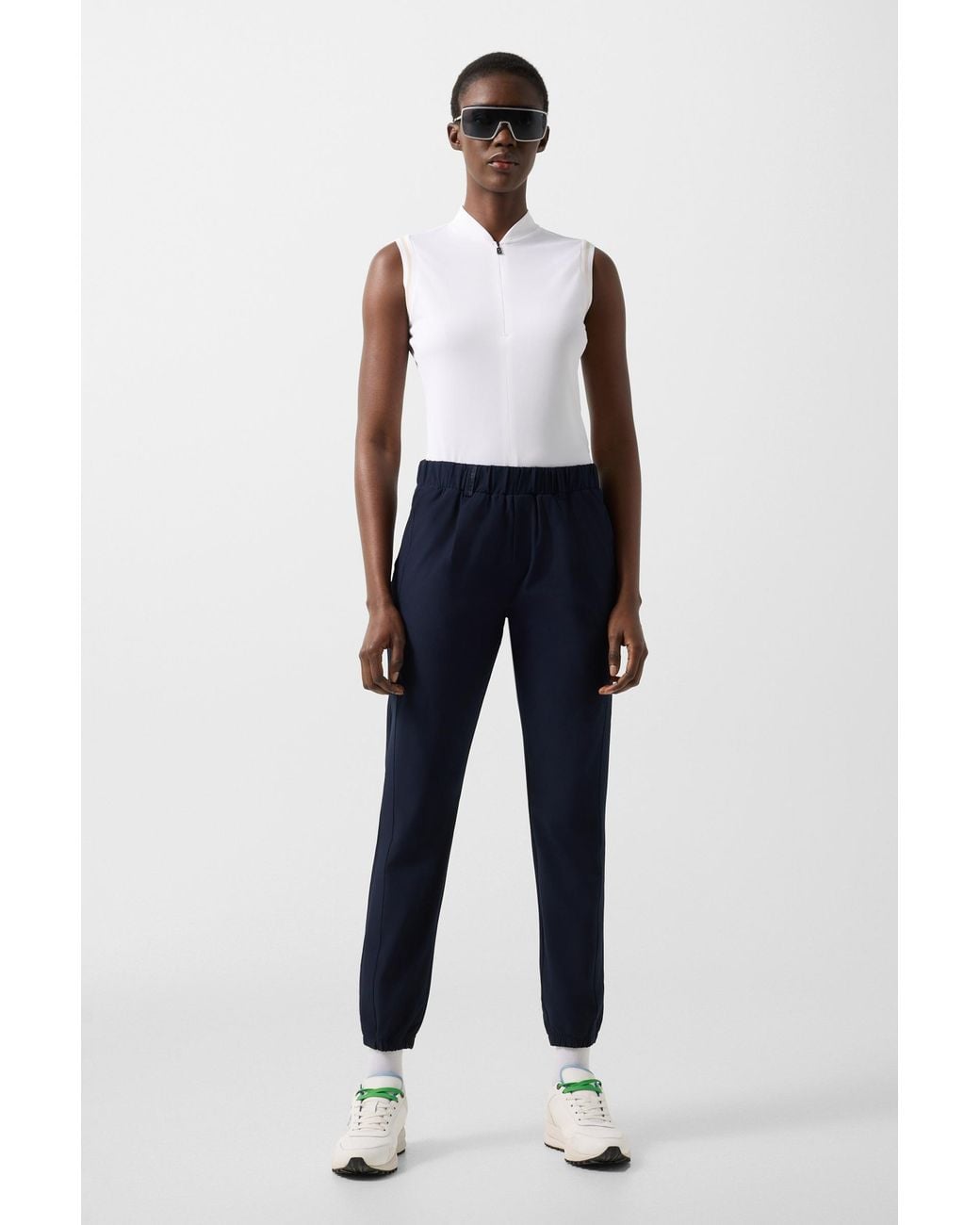 Bogner White Evi Polo Top