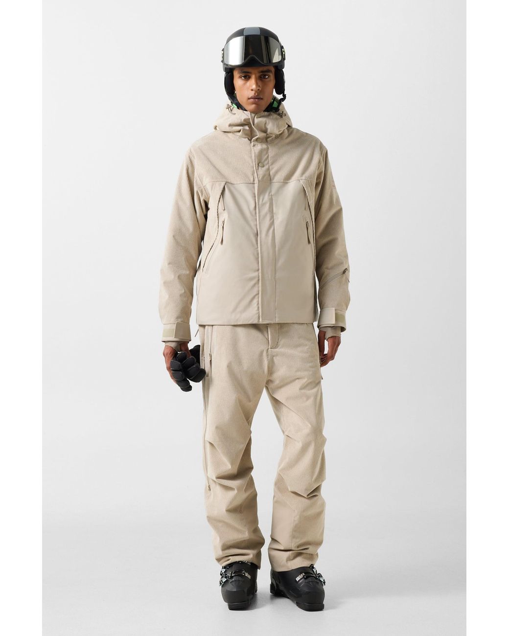 Bogner Fire + Ice Natural Flint Corduroy Ski Jacket for men