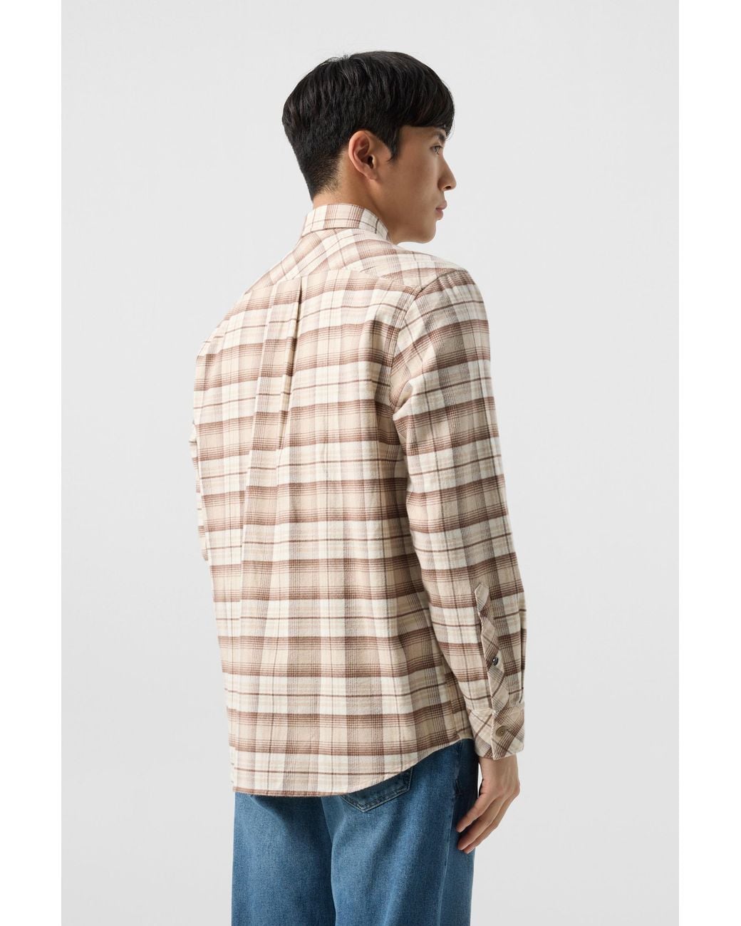 Bogner Natural Heiko Flannel Shirt for men