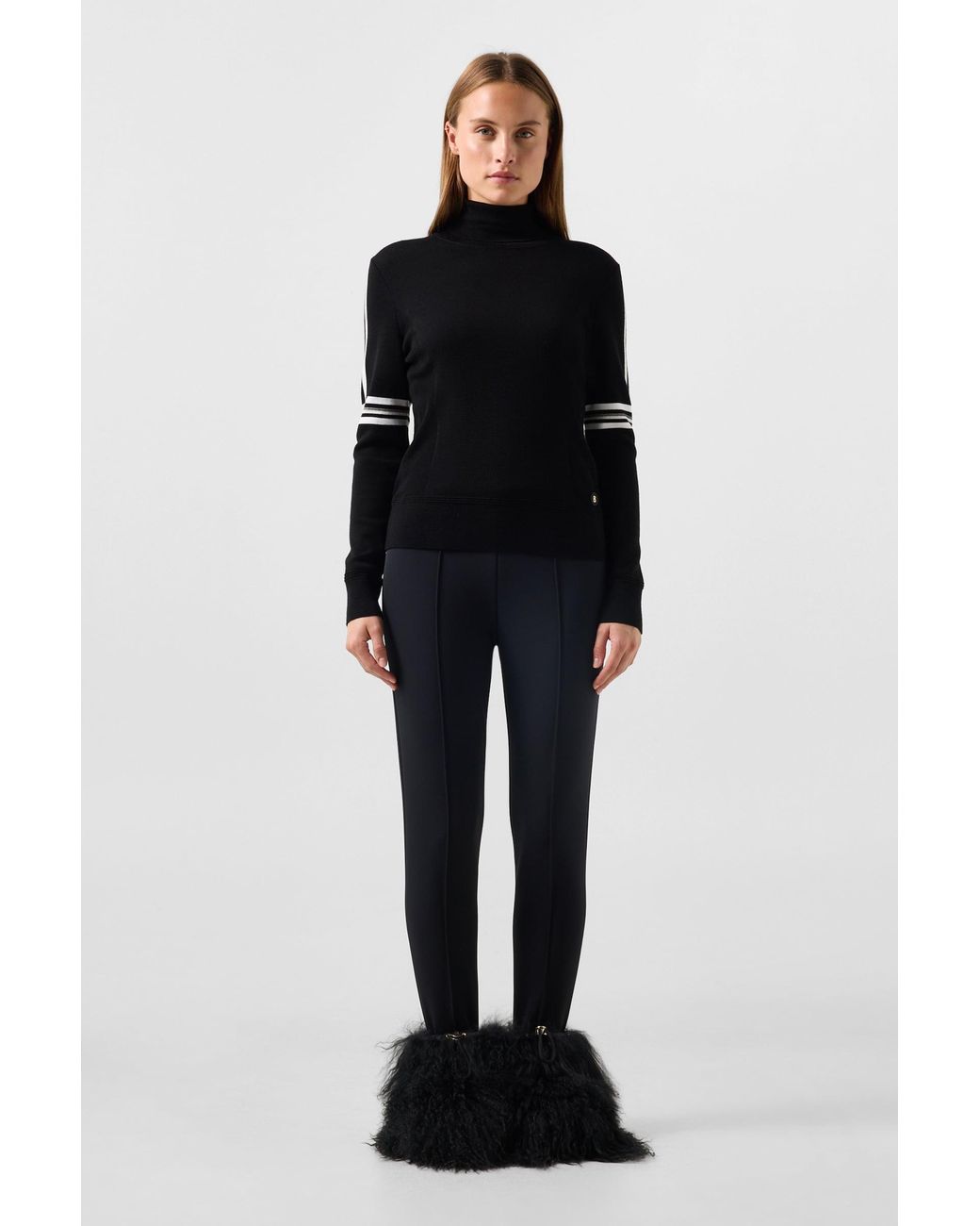 Bogner Black Louise Virgin Wool Jumper For