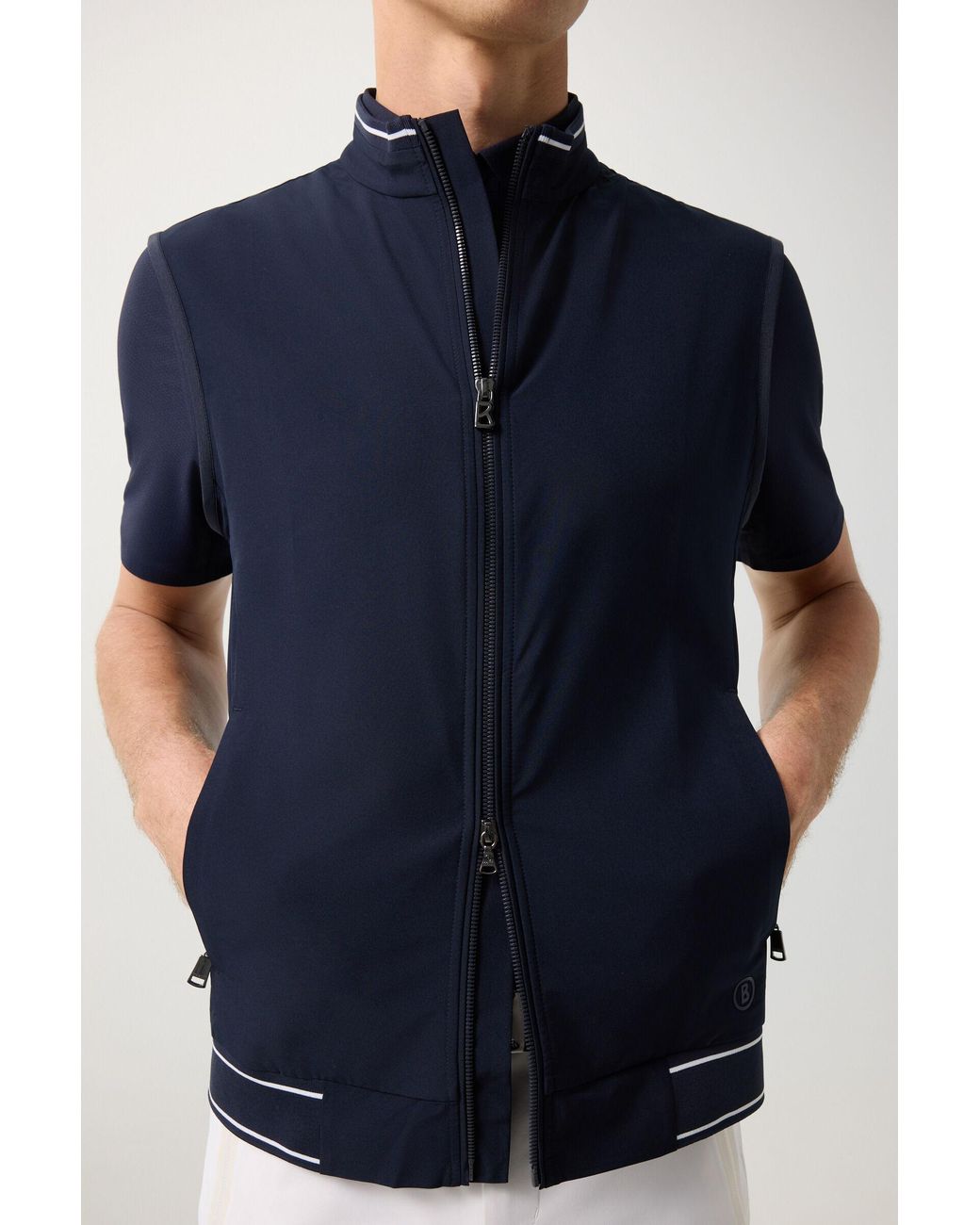 Bogner Blue Mahdi Functional Vest for men