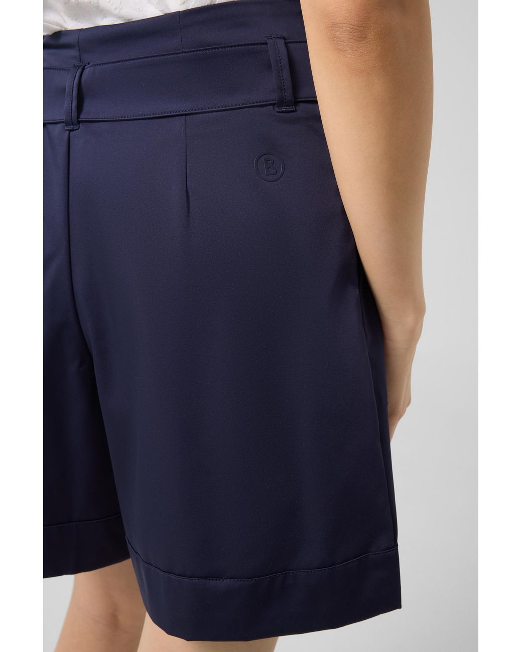 Bogner Blue Lexa Functional Bermuda Shorts For
