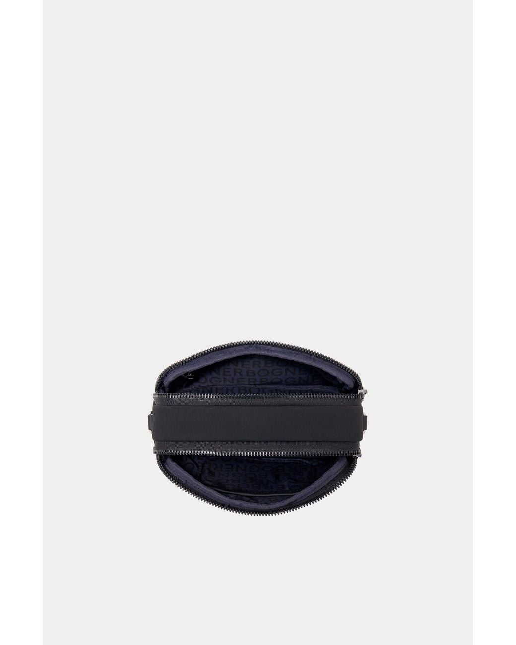 Bogner Black Alvier Avy Shoulder Bag
