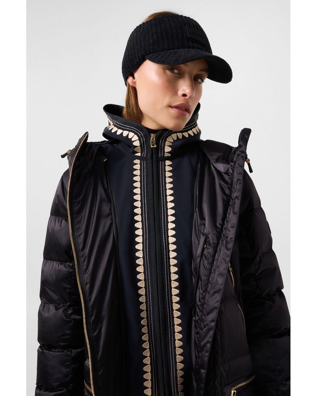 Bogner Black Suna Down Coat