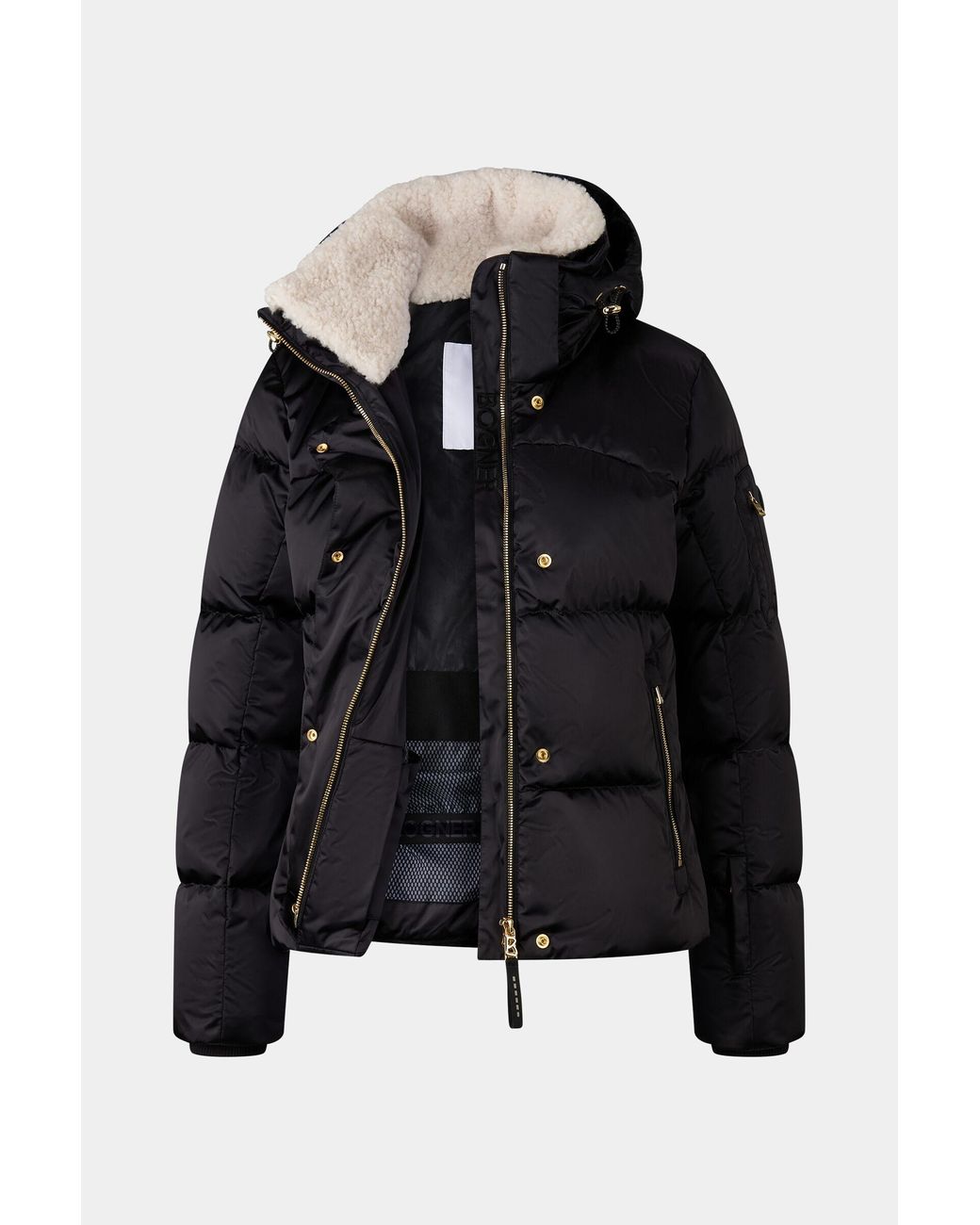 Bogner Black Hella Down Ski Jacket