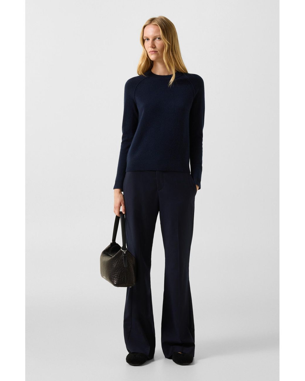 Bogner Blue Vanessa Pure New Wool And Cashmere Jumper