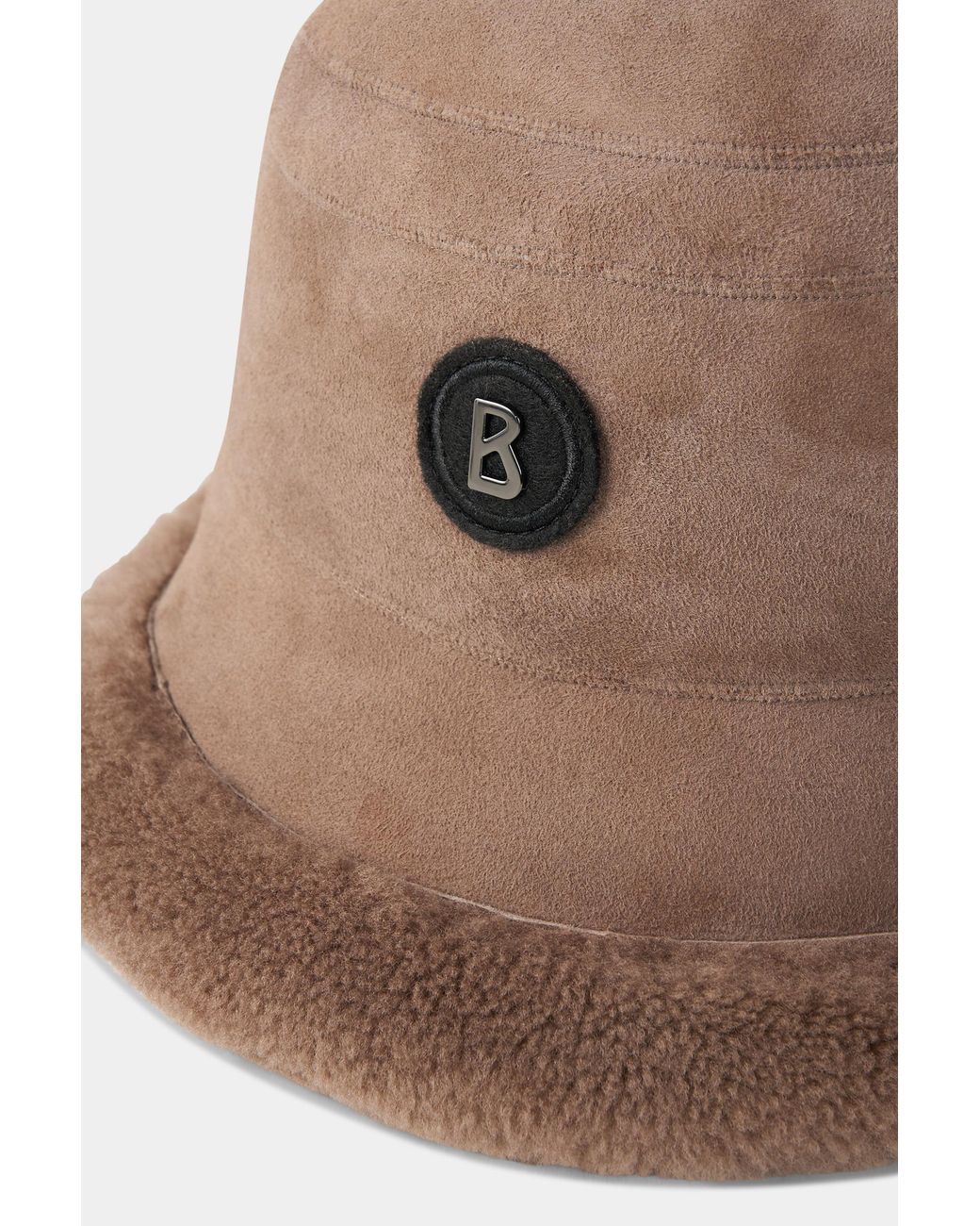 Bogner Brown Arno Lambskin Hat for men