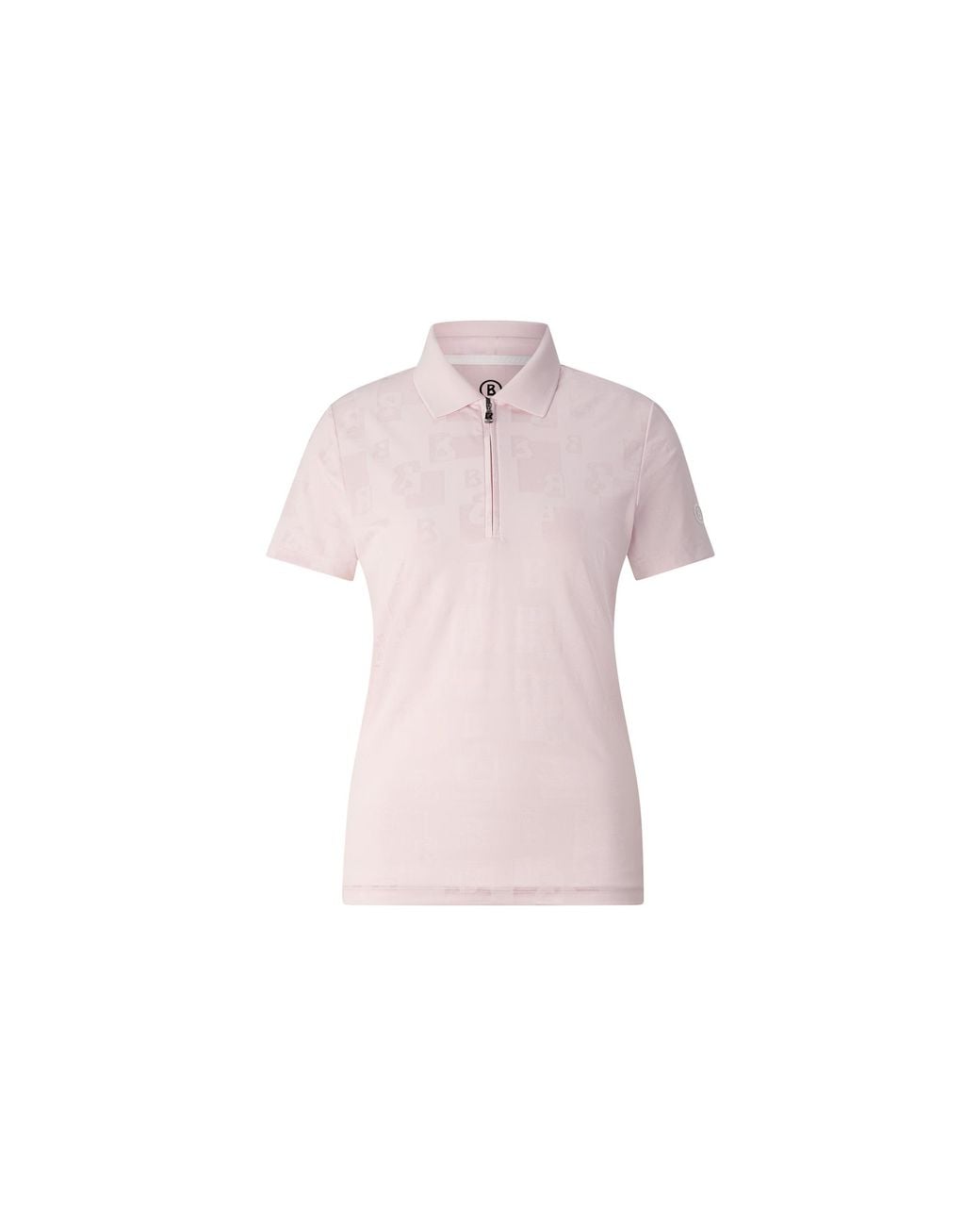 Bogner Pink Joanna Functional Short-Sleeved Polo Shirt For