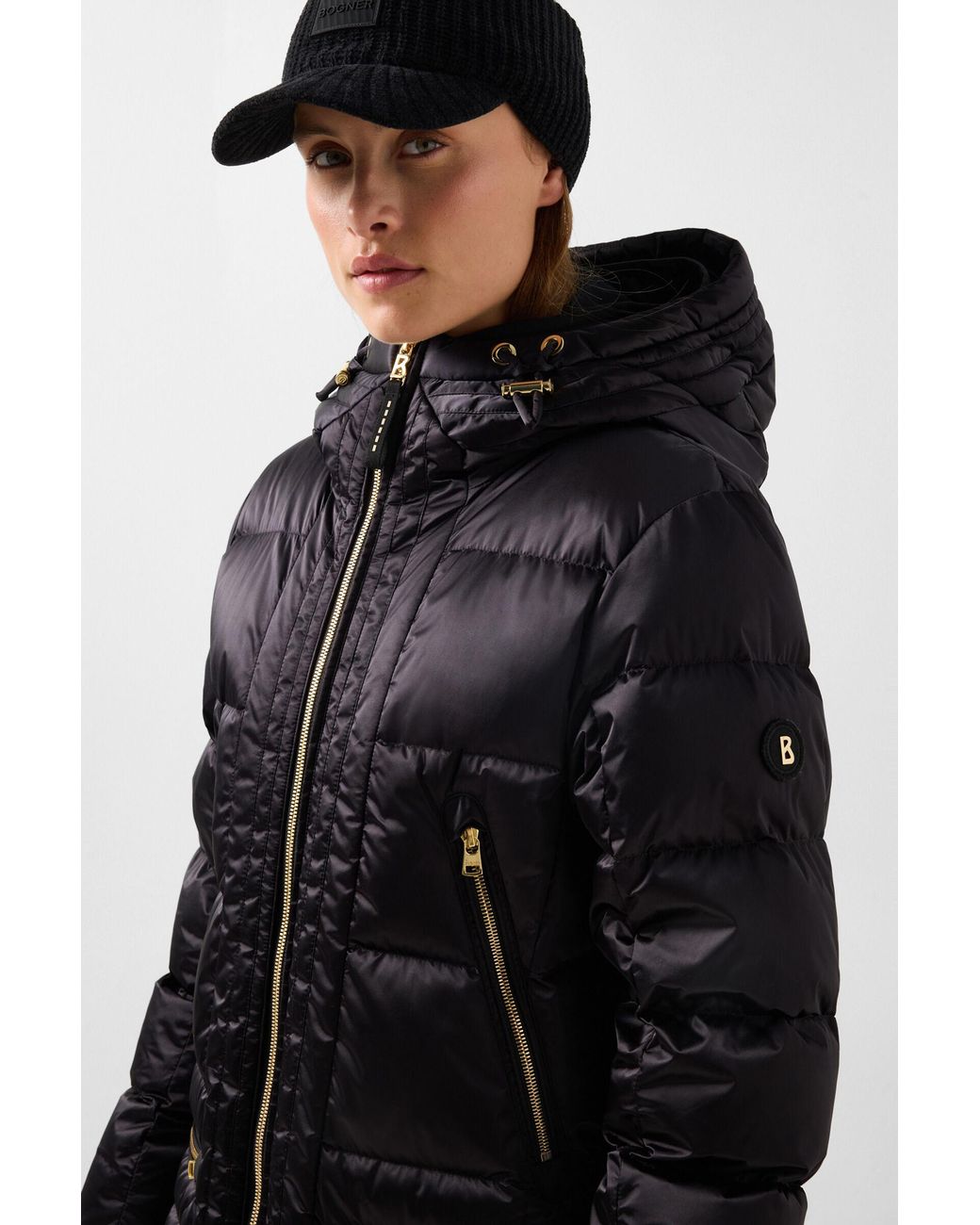 Bogner Black Suna Down Coat