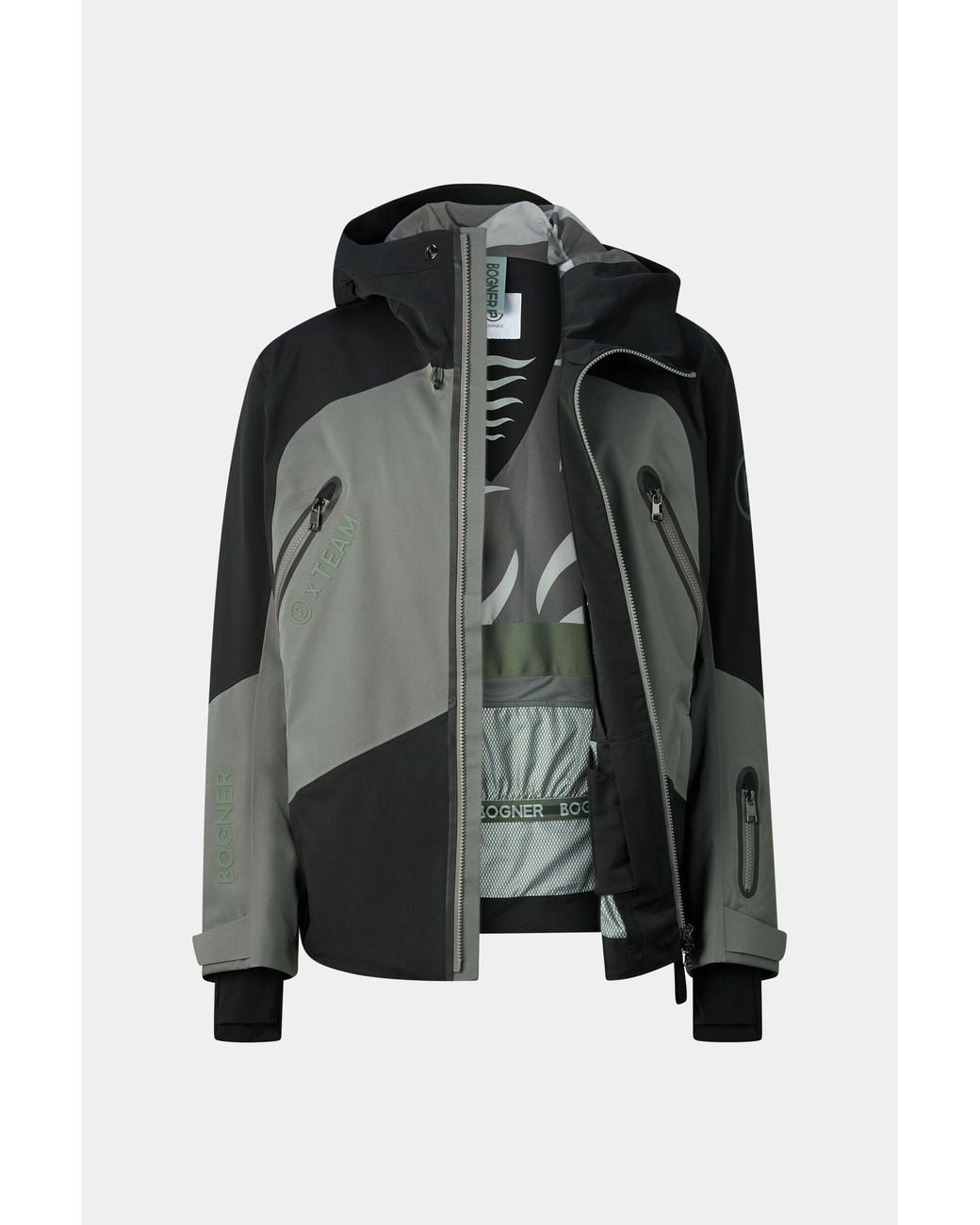 Bogner Gray Jasper Ski Jacket for men