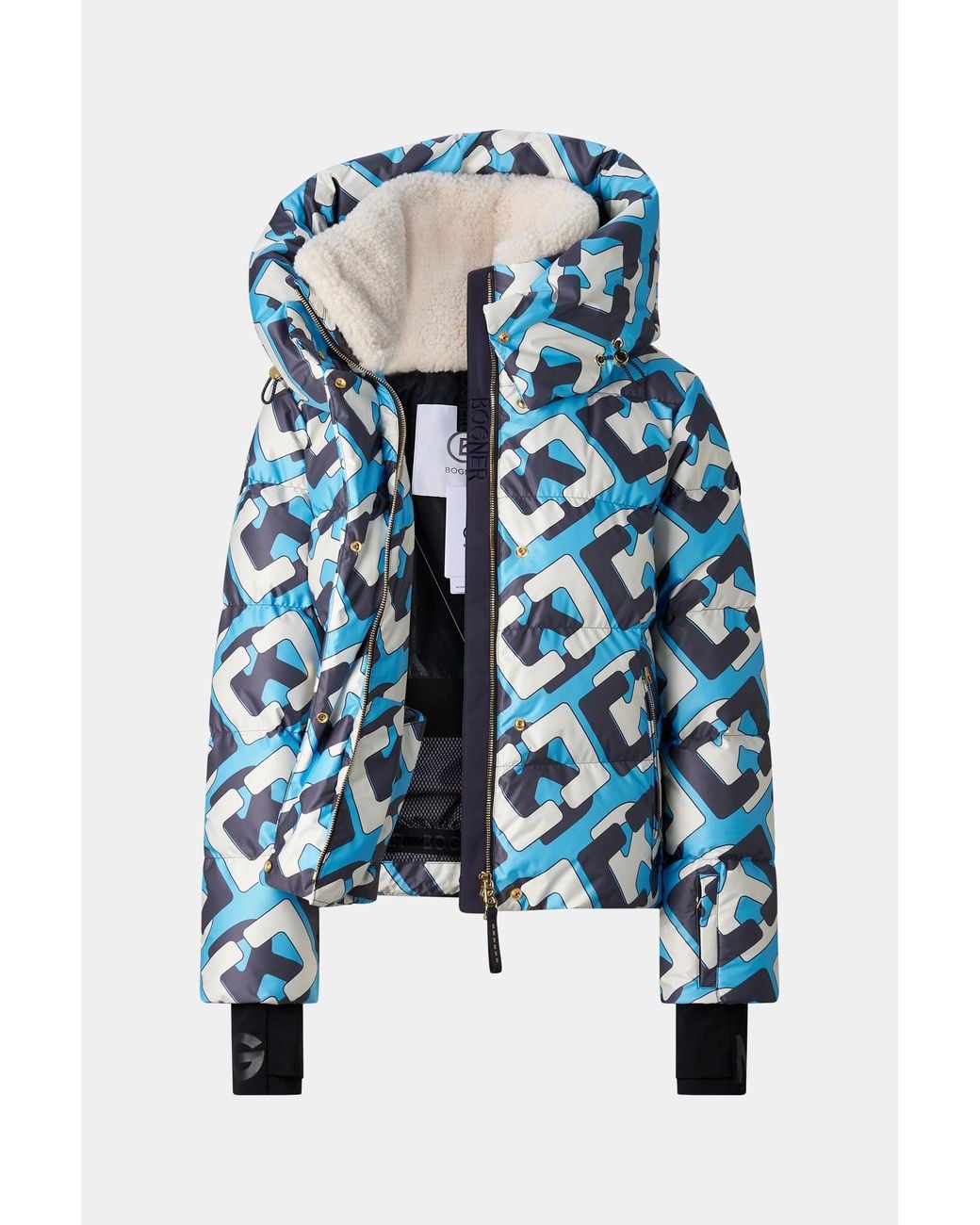 Bogner Blue Naia Down Ski Jacket