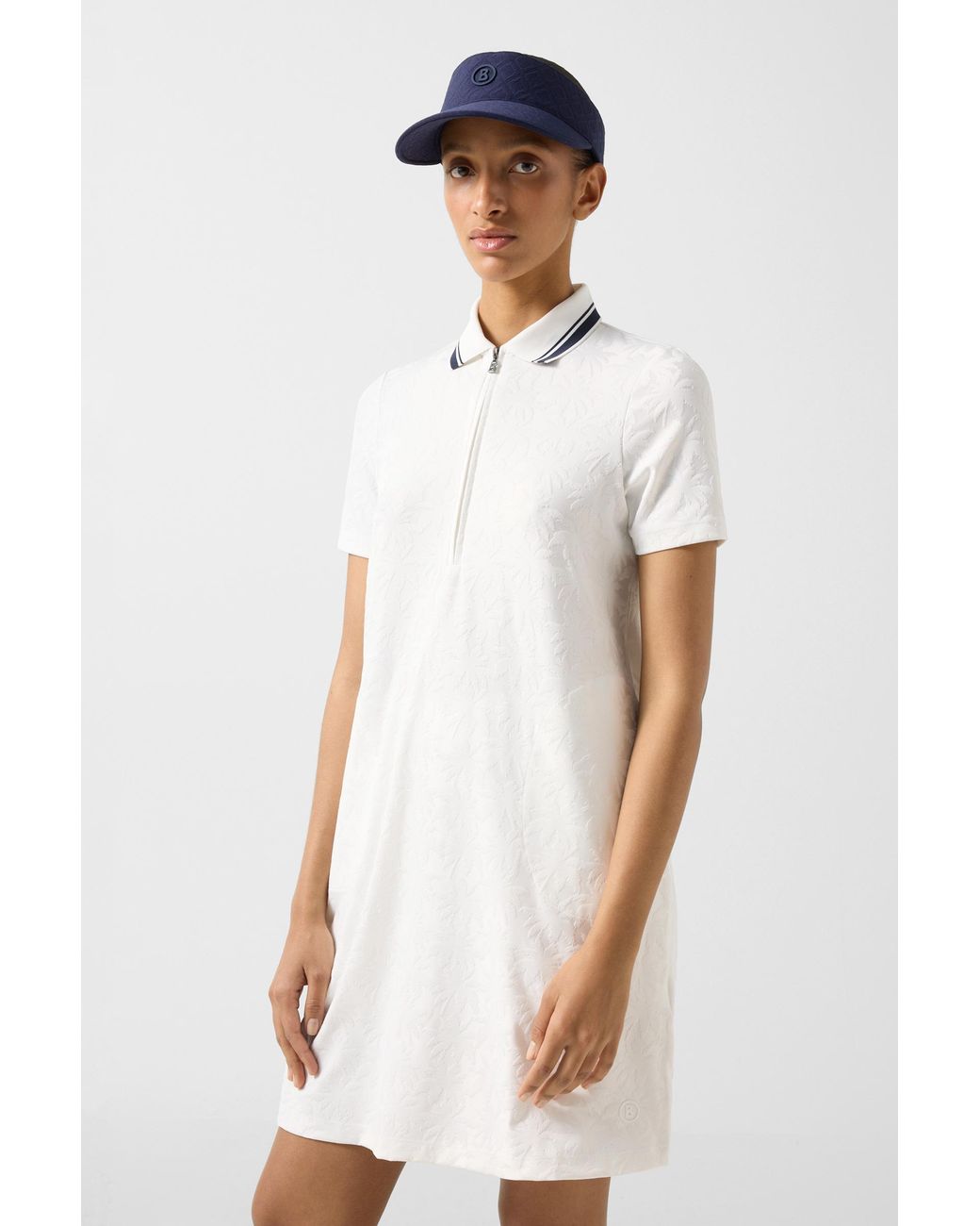 Bogner White Pina Jersey Dress
