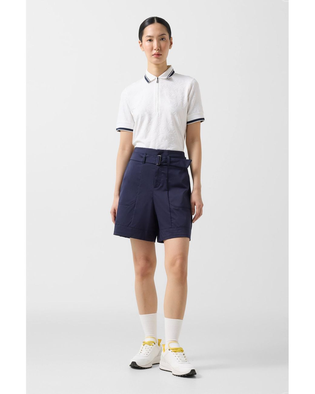 Bogner Blue Lexa Functional Bermuda Shorts For