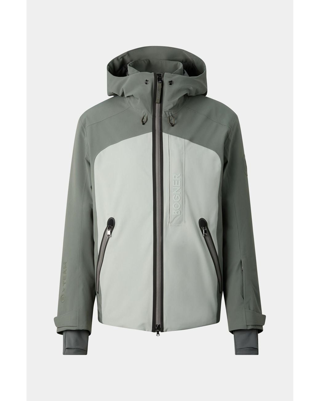 Bogner Gray Fenno Ski Jacket for men