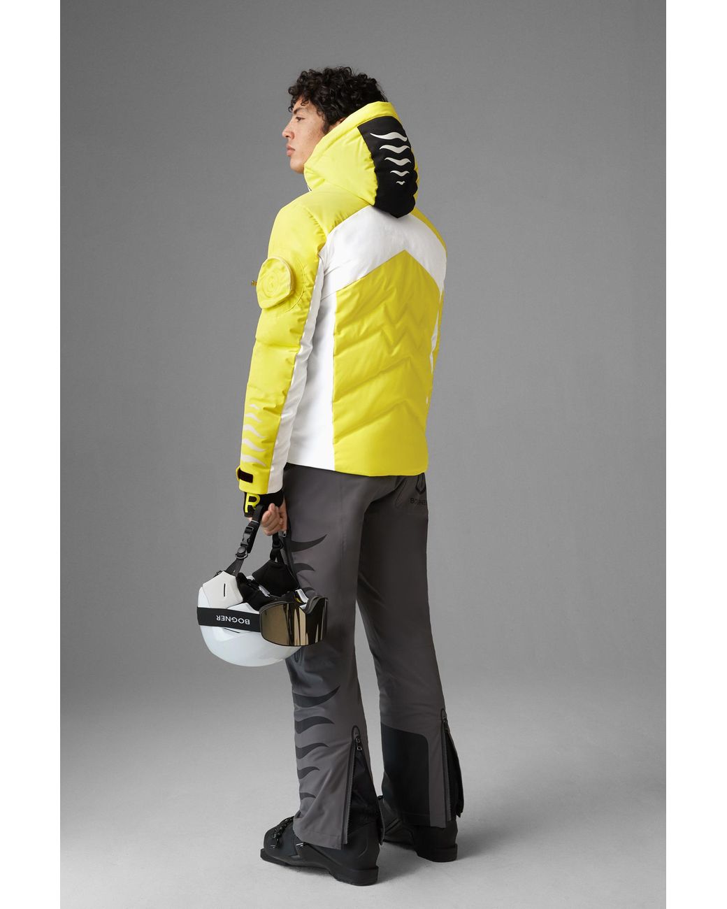 Bogner yellow ski jacket hot sale