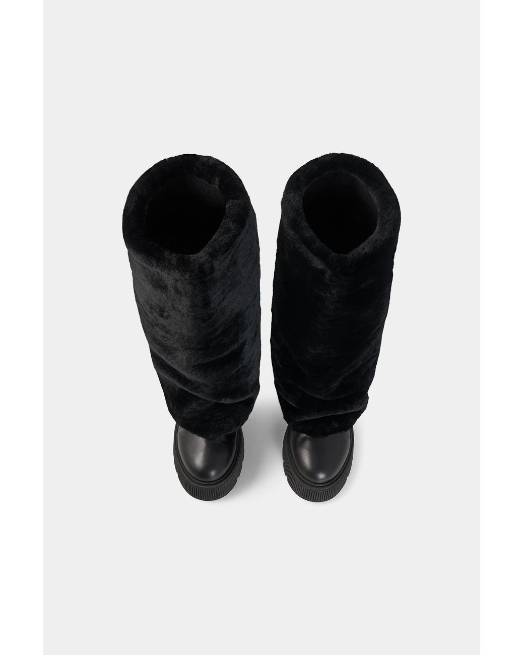 Bogner Black Turin Lambskin Boots
