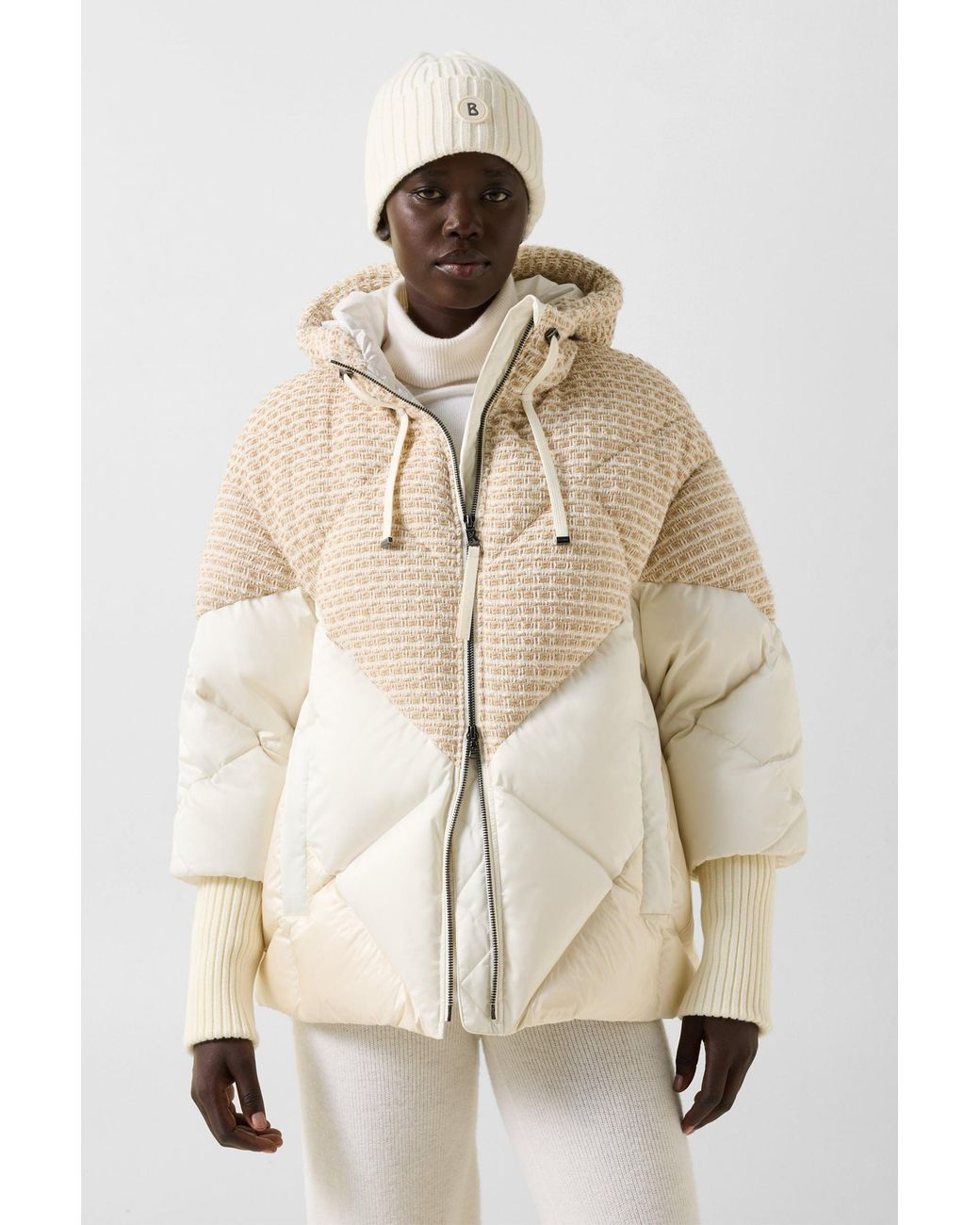 Bogner Natural Sheryl Down Jacket