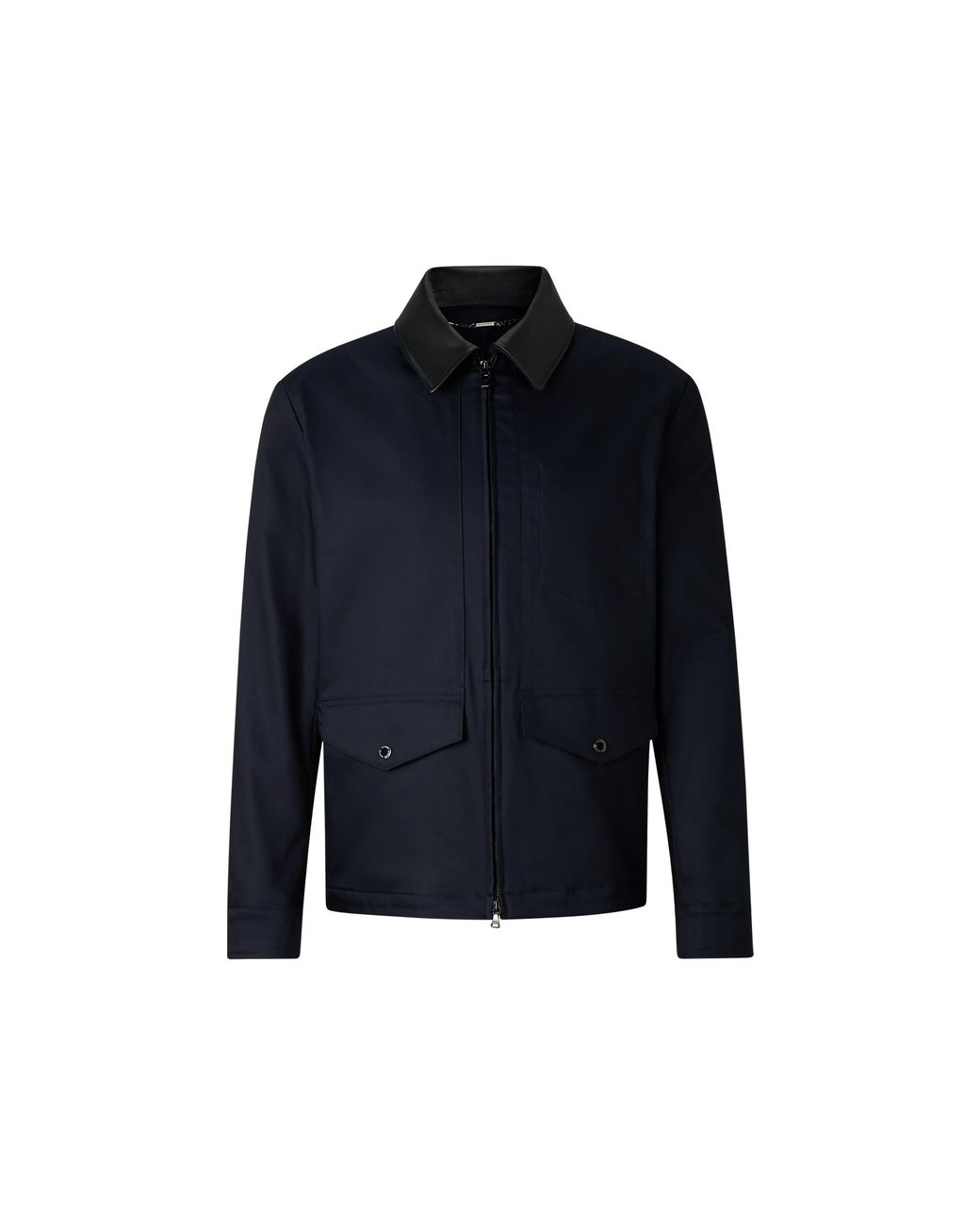 Bogner Blue Twill Jacket Mirco For for men