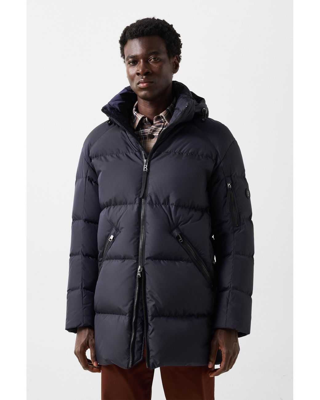 Bogner Blue Jones Down Jacket for men