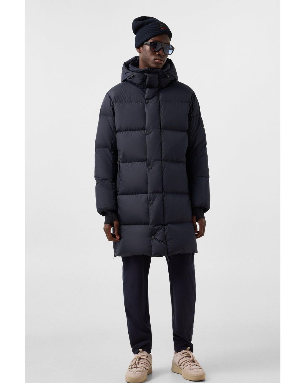 Bogner Fire + Ice Blue Walt Down Coat for men
