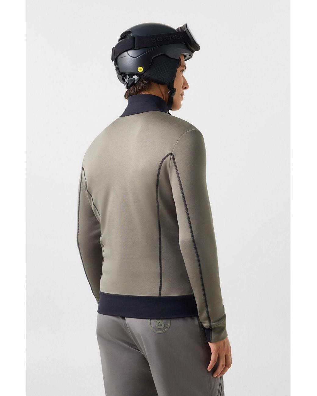 Bogner Gray Hayo Mid-layer Jacket for men