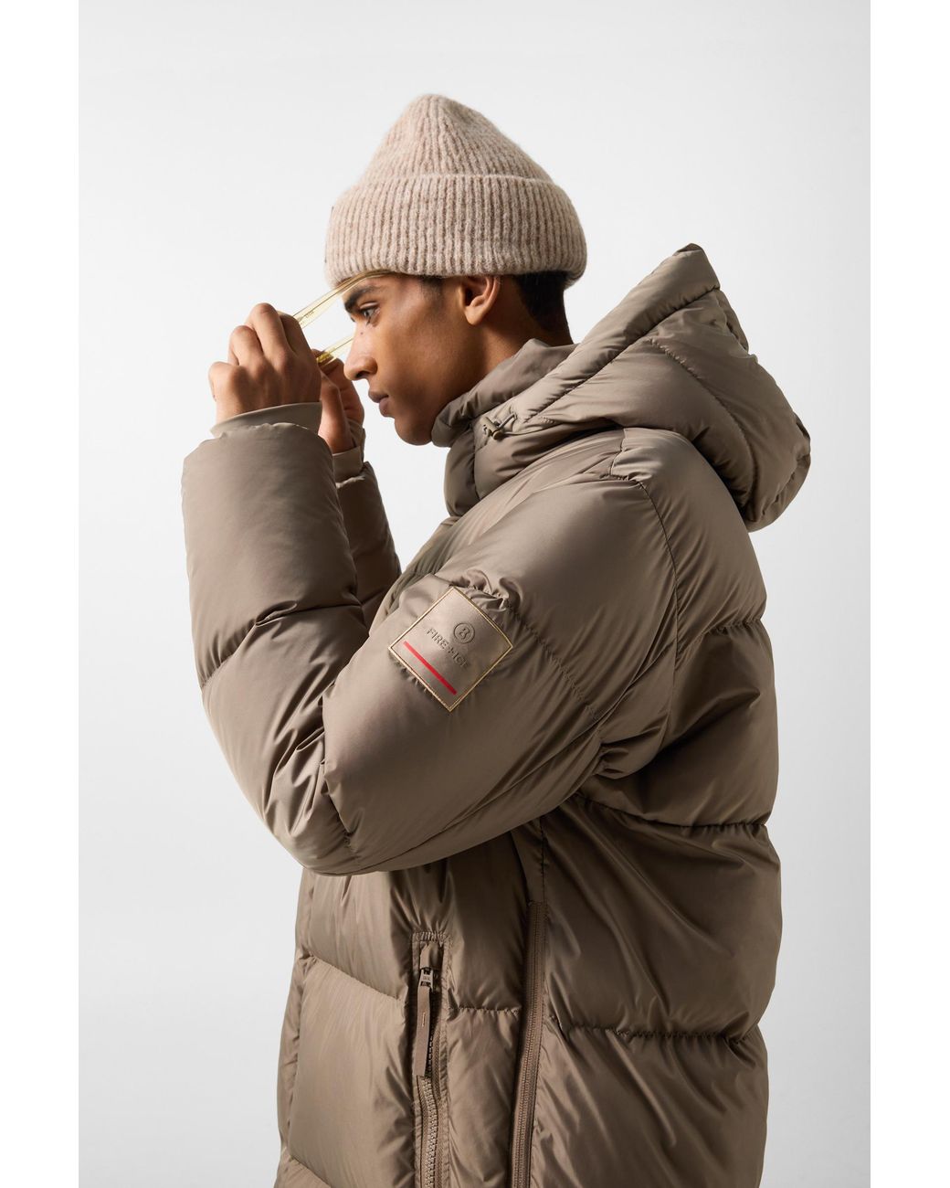 Bogner Fire + Ice Brown Walt Down Coat For for men