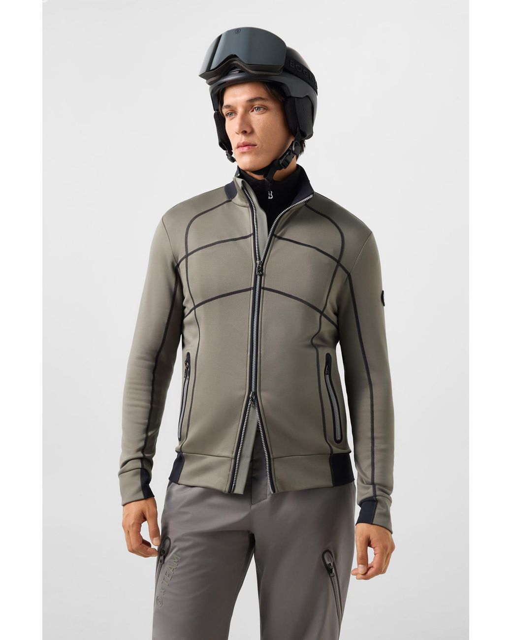Bogner Green Hayo Mid-layer Jacket for men