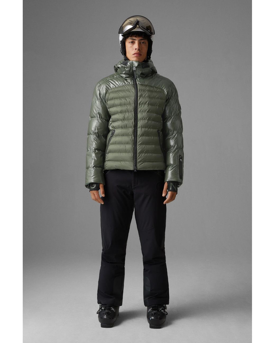 Bogner Nelo Ski Jacket in Green for Men | Lyst