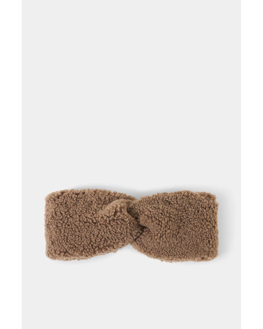 Bogner Brown Justy Teddy Headband For