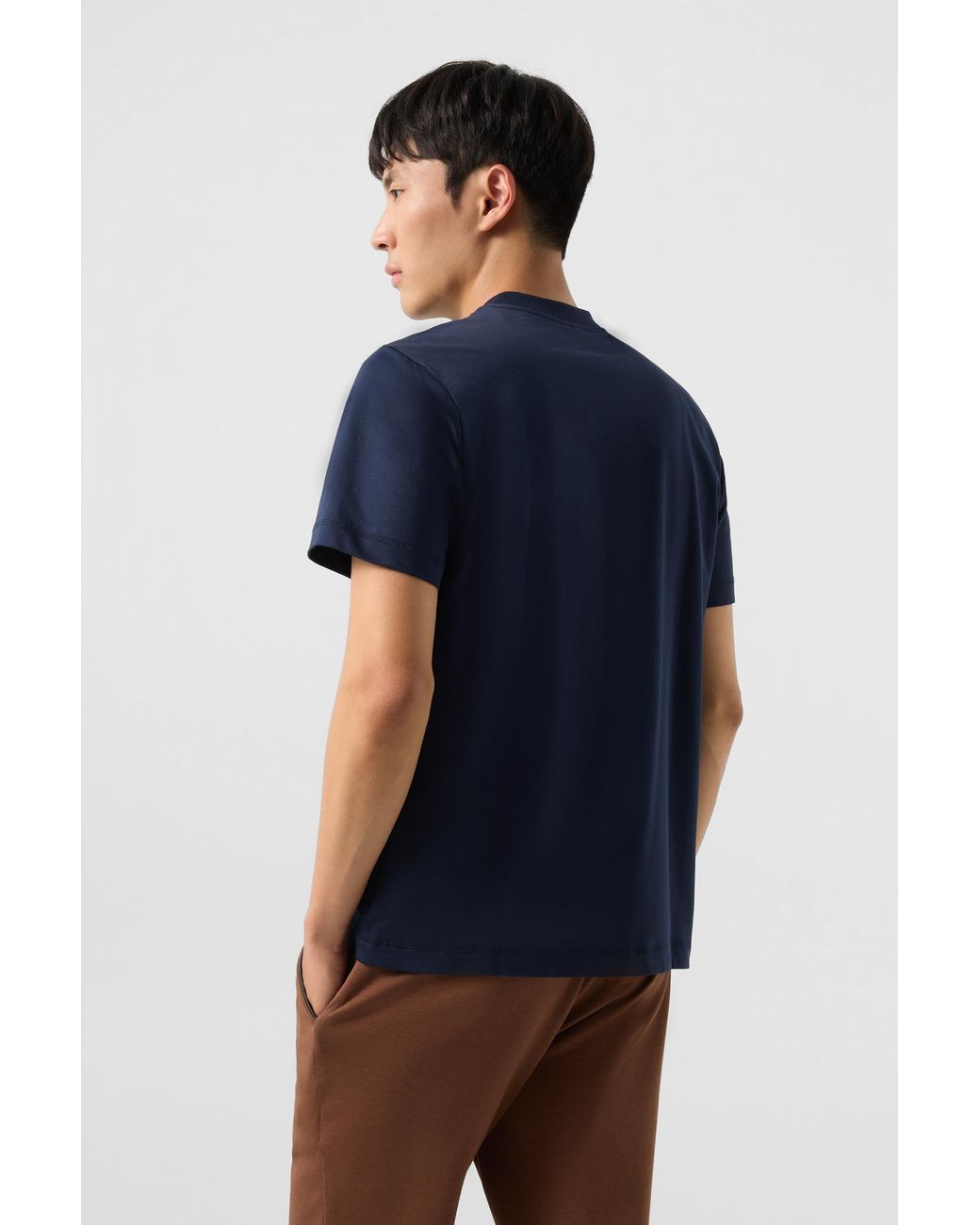 Bogner Blue Lukas Cotton T-Shirt For for men