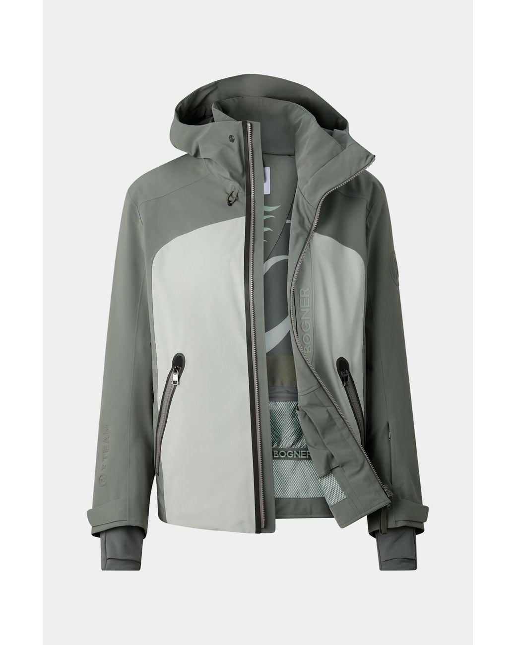 Bogner Gray Fenno Ski Jacket for men
