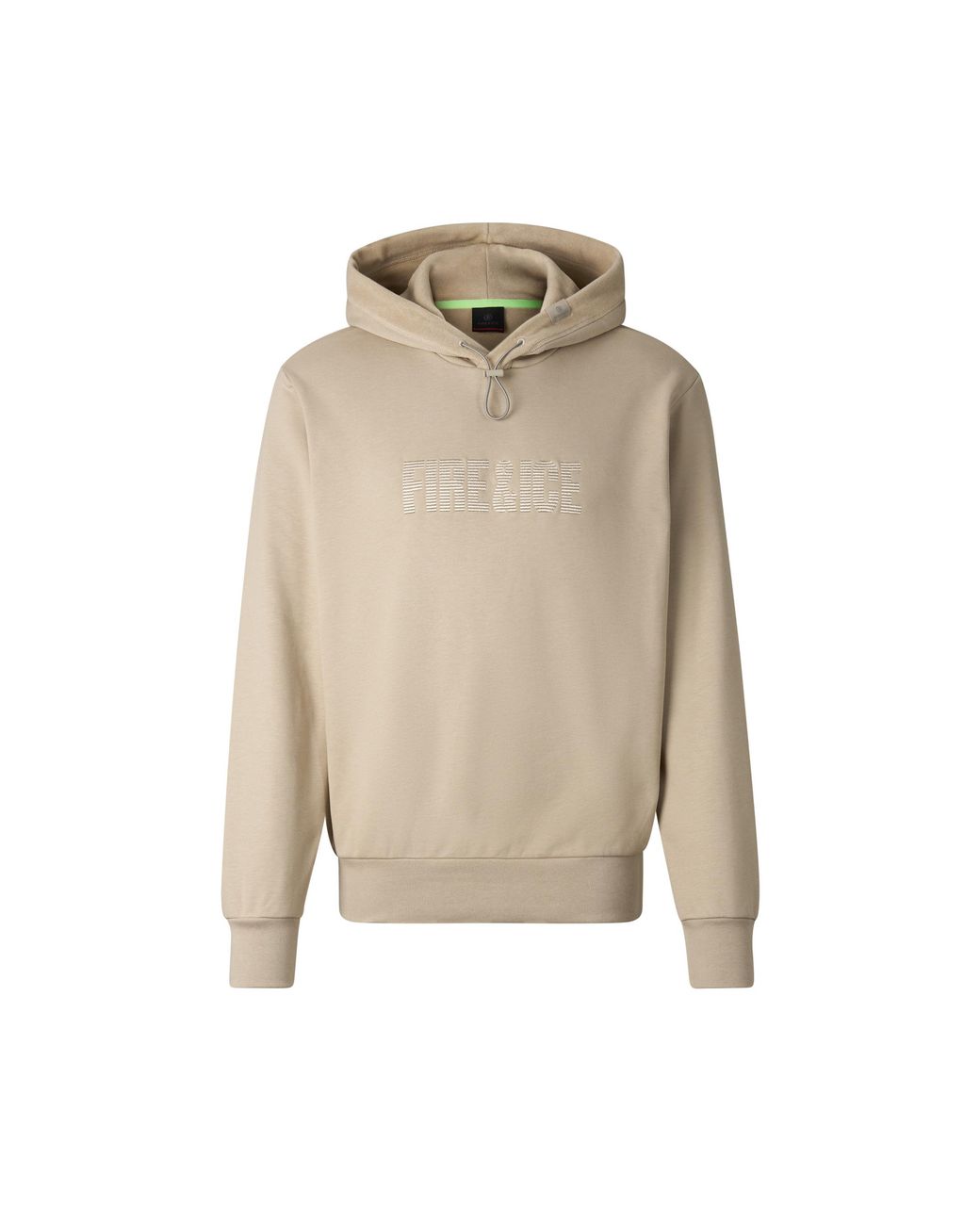 Bogner Fire + Ice Natural Kristan Cotton Hoodie for men