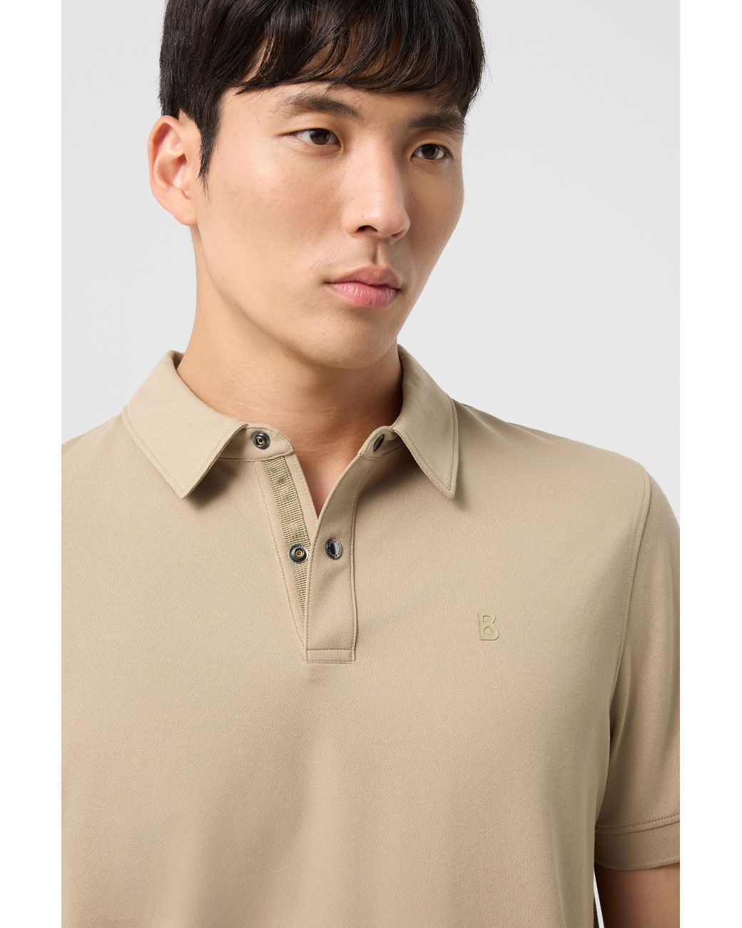 Bogner Natural Timo Piqué Polo Shirt for men