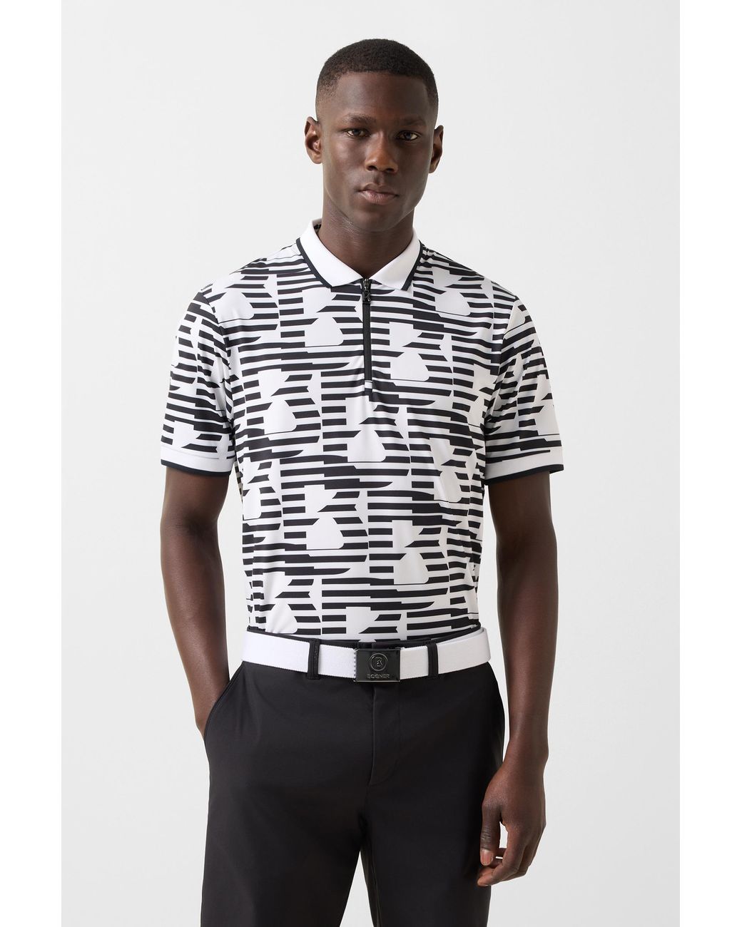 Bogner Multicolor Valentin Functional Short-sleeved Polo Shirt for men