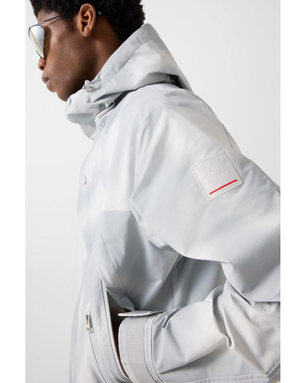 Bogner Fire + Ice Gray Lior Functional Jacket for men