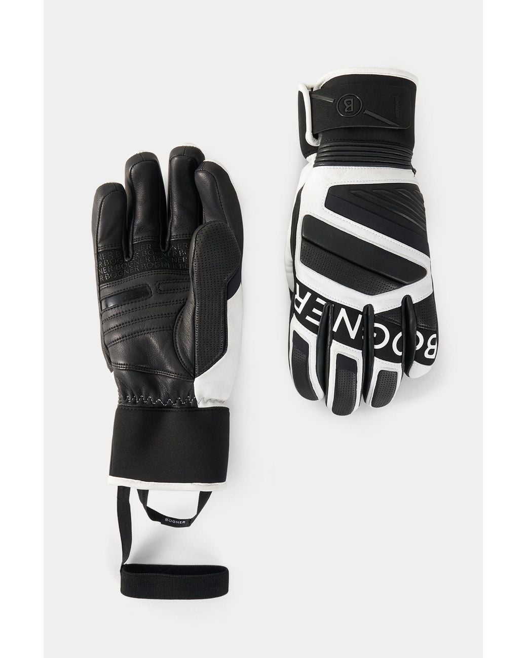 Bogner Black Gloves Silvan for men