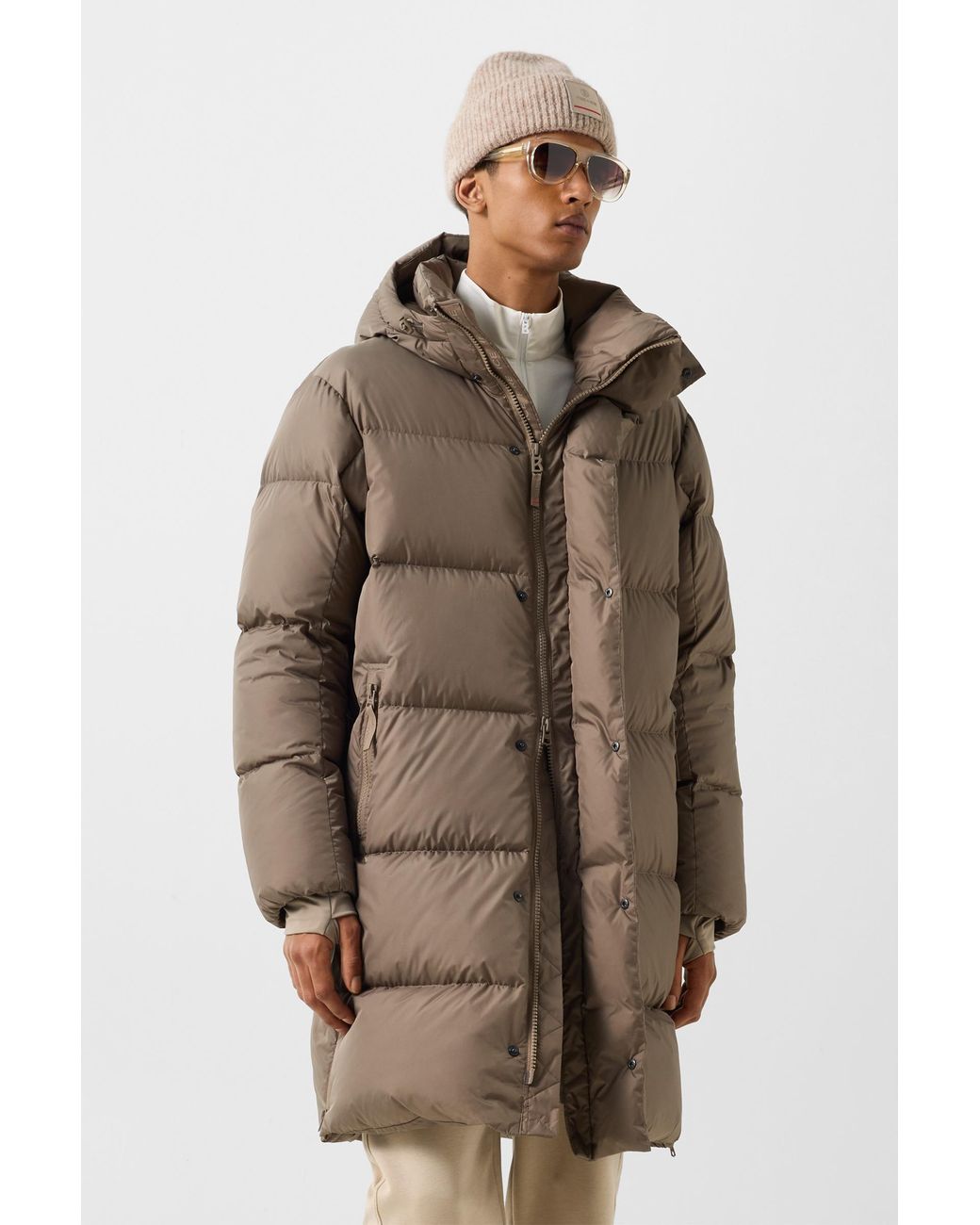 Bogner Fire + Ice Brown Walt Down Coat For for men