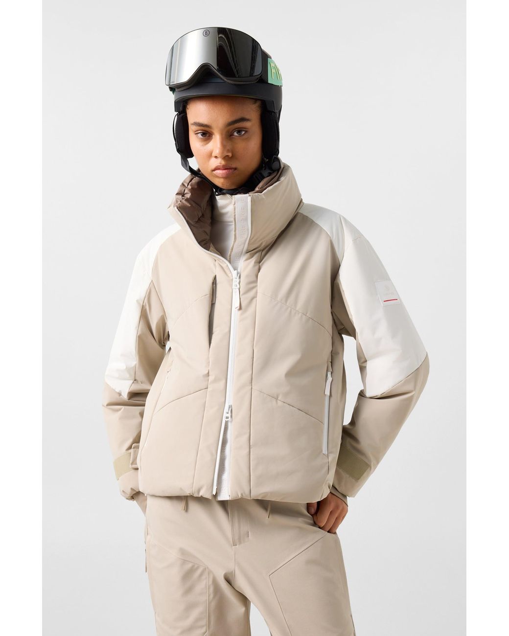 Bogner Fire + Ice Natural Sasha Ski Jacket For