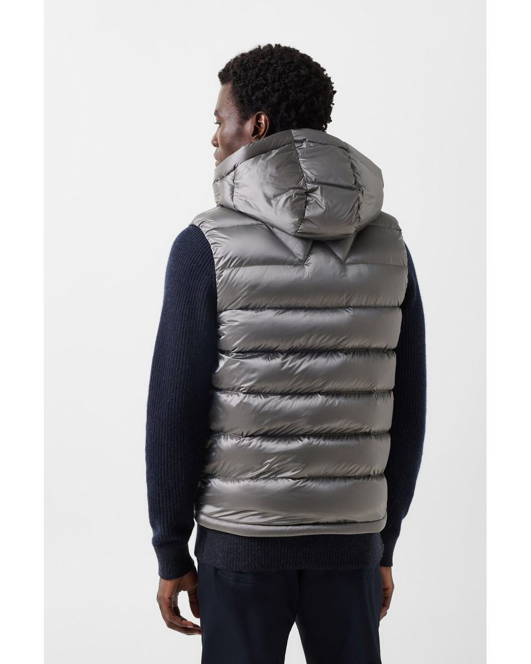 Bogner Gray Holger Down Vest For for men