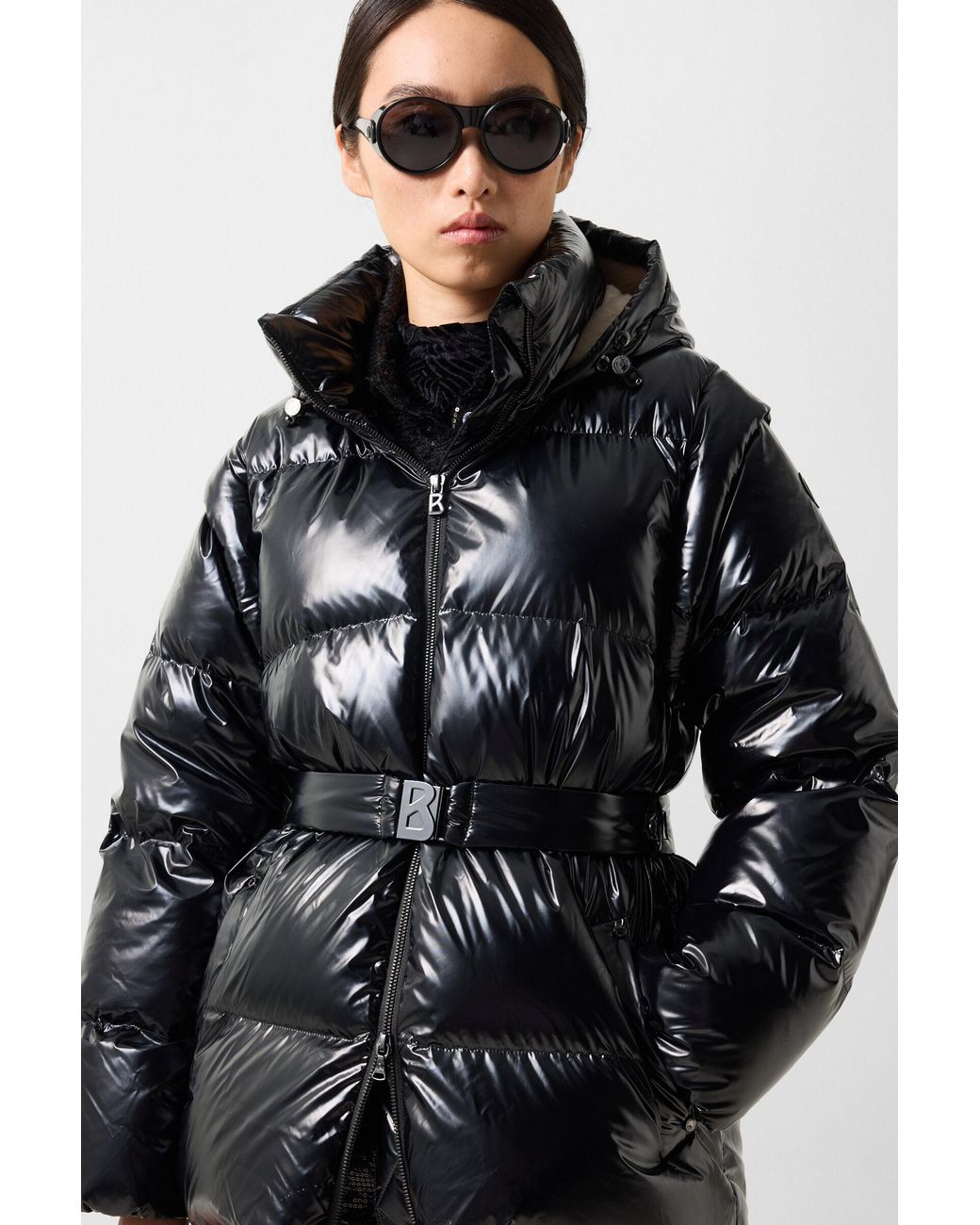 Bogner Black Inez 2-in-1 Down Jacket