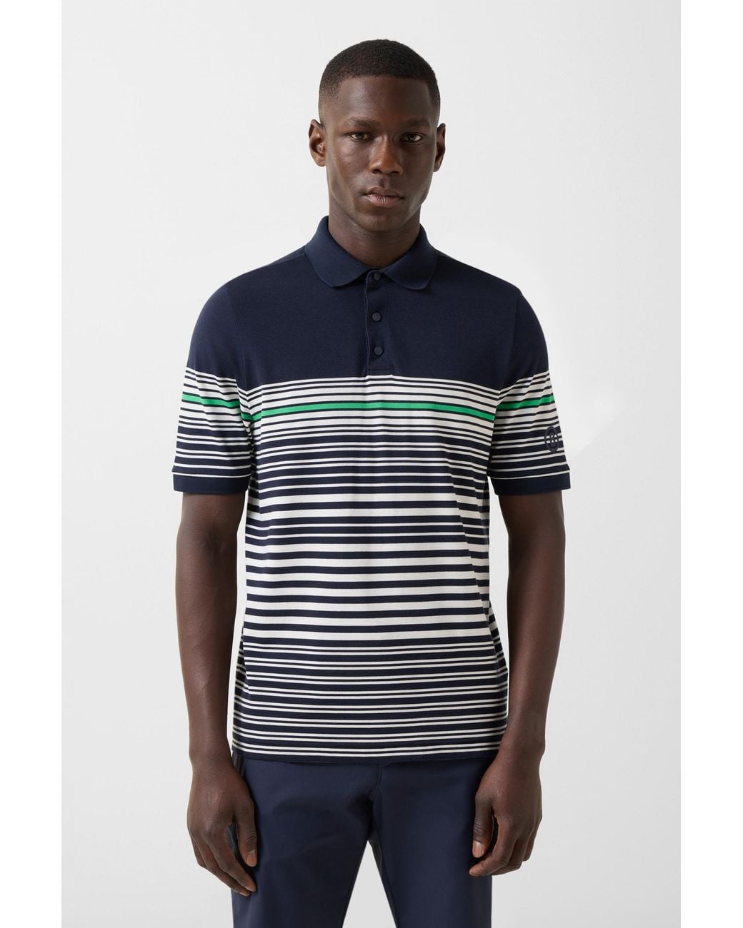 Bogner Blue Jannes Polo Shirt for men