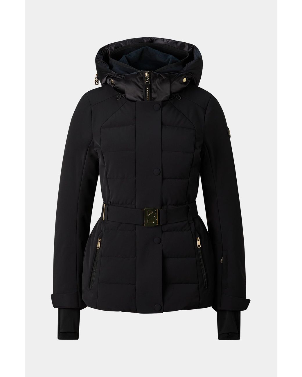 Bogner Black Elva Ski Jacket For