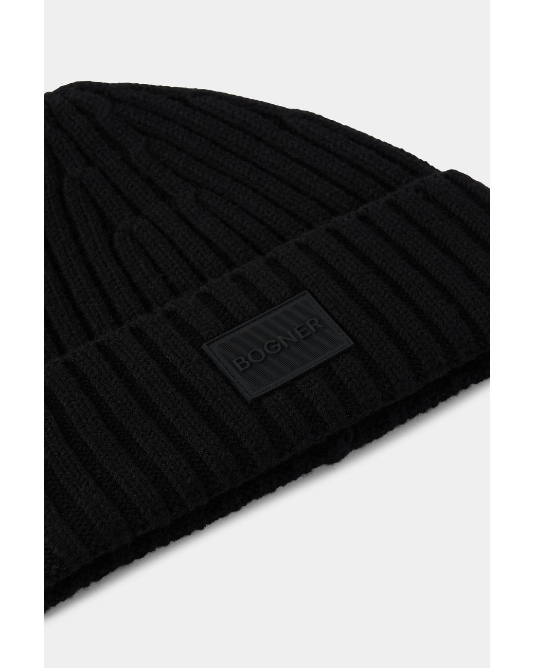 Bogner Black Conrad Hat for men